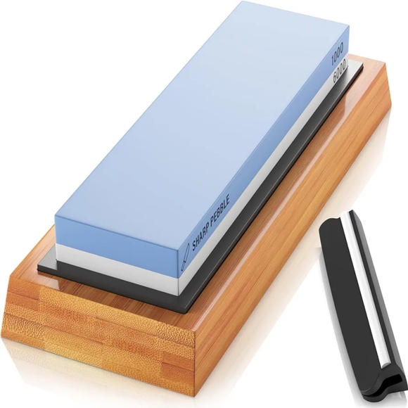 Sharp Pebble Premium Whetstone Knife Sharpening Stone 2 Side Grit 1000/6000 Wate - Picture 2 of 2